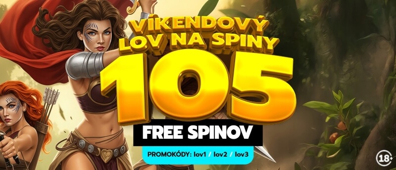 Free spiny cez&nbsp;víkend v&nbsp;Slovmaticu