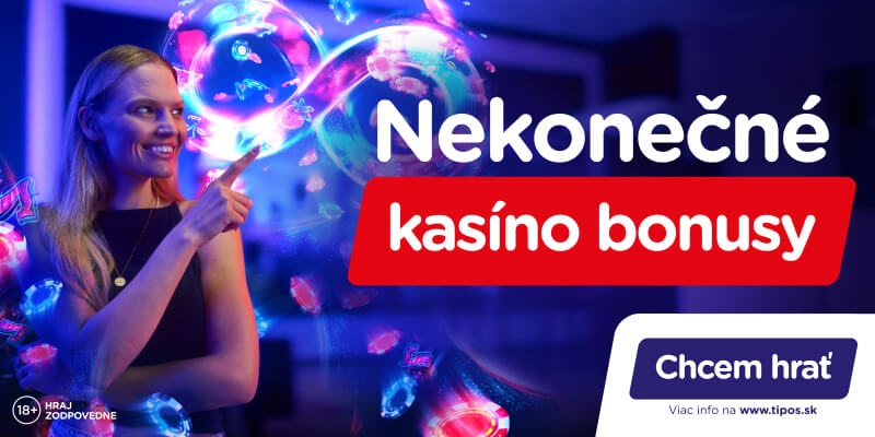 Nekonečné bonusy v&nbsp;Tipose