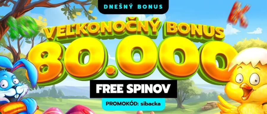 Veľkonočný bonus v&nbsp;Slovmatic kasíne