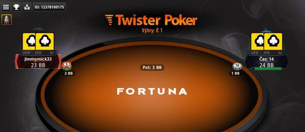Twister Poker na Fortune