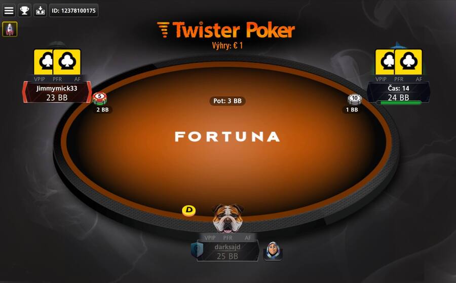 Twister Poker na&nbsp;Fortune