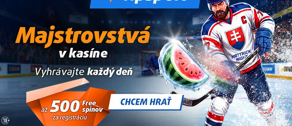 Majstrovstvá v hokeji v Tipsporte kalendár