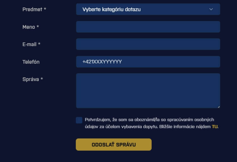 Žiadosť o&nbsp;zrušenie účtu v&nbsp;Kajot Intacto