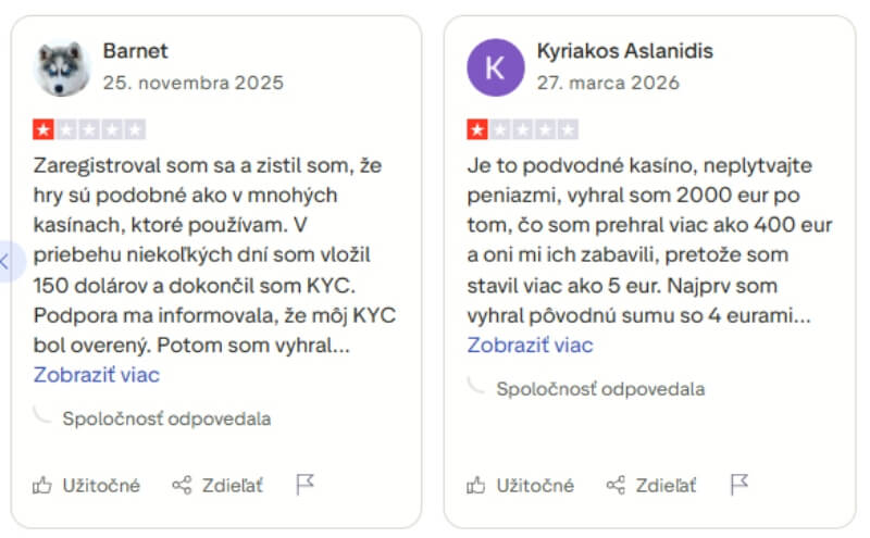 Bizzo casino hodnotenie