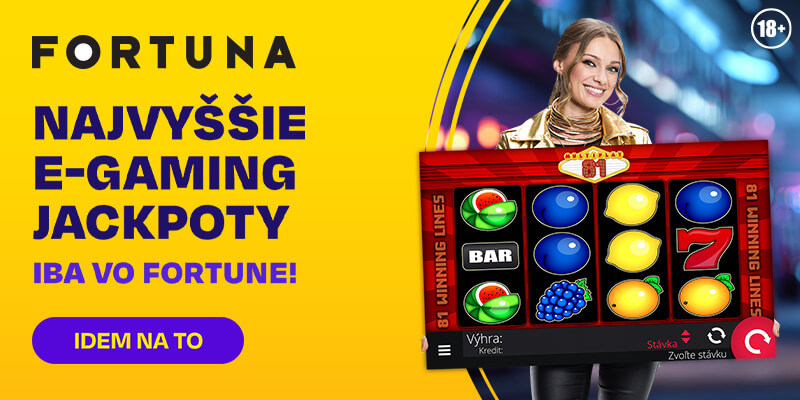 Fortuna E-gaming jackpoty