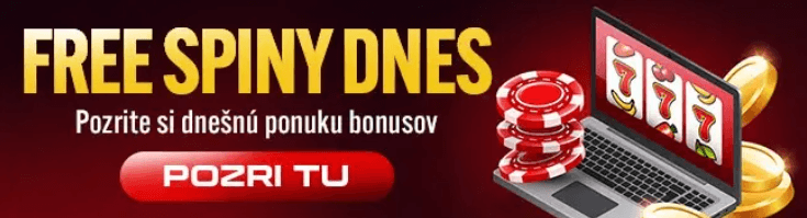 Free spiny dnes
