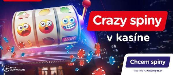 Akcia Crazy Spiny v Tipose