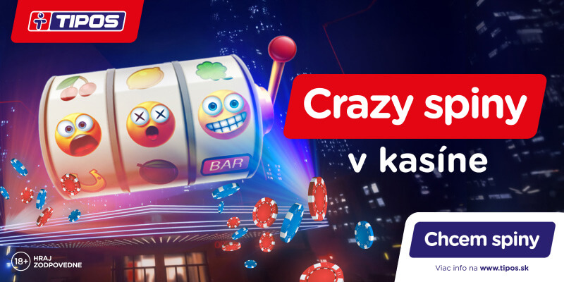 Akcia Crazy Spiny v&nbsp;Tipose