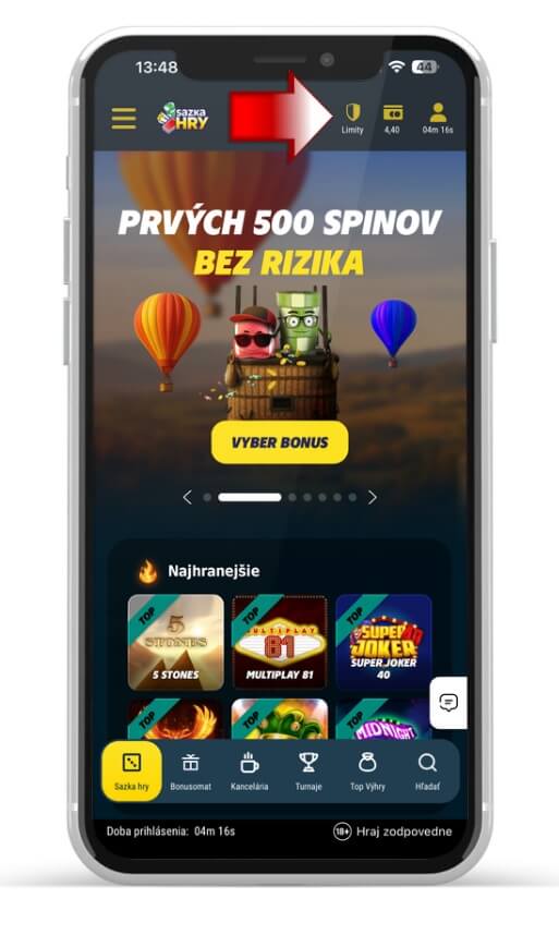 Sazka hry app